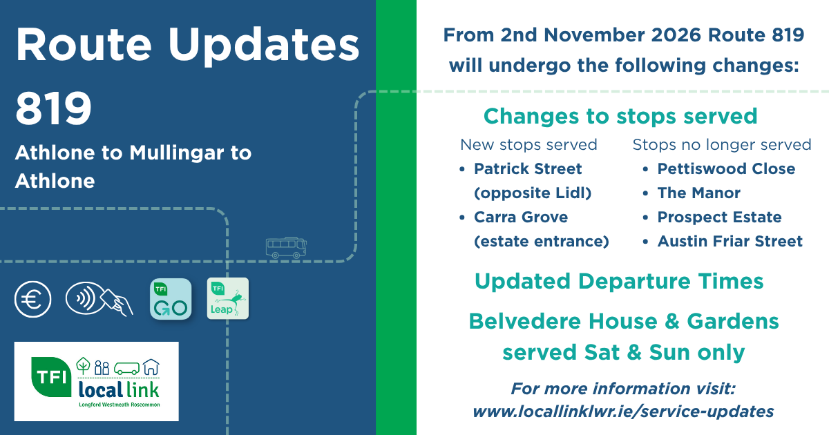 Route Updates 819